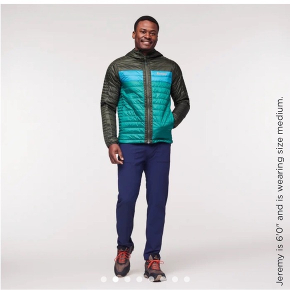 Cotopaxi Men’s XL Capa Insulated Hooded Jacket Woods Greenery Green NWT Puff - Picture 9 of 13